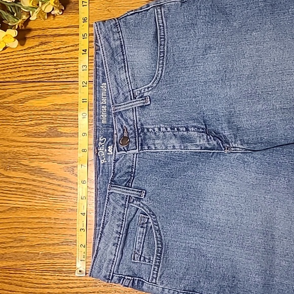 Lee Riders Midrise Denim Shorts - Ladies 10R - Picture 6 of 9